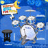 MusicForset Set 2-5 Kids Drum for Toddlers Ages - Musical Toy with Stool, Perfect Birthday Xmas Gift for Boys & Girls