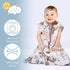 3 Pack 100% 2-Way 0.3. 0-6 BSTOPPT Baby Sleep Sack Rayon Cotton Baby Sleeping Bag Zipper Toddler Wearable Blankets TOG