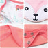 Reborn Girl Doll Clothes Red Fox Suit, Matching Outfit Accessories for 20-22 inch Reborn Baby Doll, 3pcs