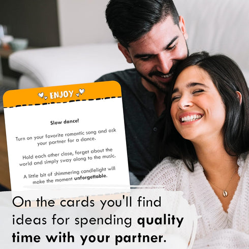 Couples Game with Fun Date Night Ideas - Date Night Cards and Gifts for Couples, Wedding and Bridal Shower Gifts