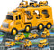 Beby Buty 8 in 1 Construction Trucks Cars Toys for Toddlers 3-5, Boy Toddler