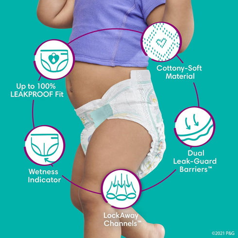 Pampers Baby Dry Disposable Diapers for Ultimate Comfort