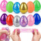 Howzcci 12 Pack Easter Eggs Squishy Squeeze Toys, Easter Basket Stuffers, Easter Egg