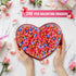 Valentine Mini Erasers for Kids, 240 Pcs Valentine's Day Heart Erasers for Party Supplies
