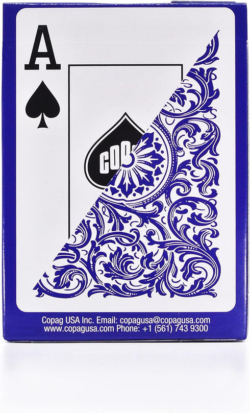 Copag Elite 100% Plastic Playing Cards, Jumbo Index, Poker Size (Standard) Single Deck (Purple)