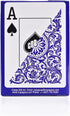 Copag Elite 100% Plastic Playing Cards, Jumbo Index, Poker Size (Standard) Single Deck (Purple)