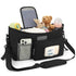 Accmor Universal Stroller Organizer with Insulated Cup Holder, Stroller Caddy Bag Accessories, Stroller Cup Holder