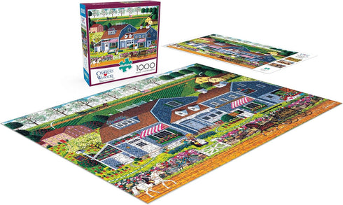 Buffalo Games Charles Wysocki Prairie Wind Flowers - 1000 Piece Jigsaw Puzzle