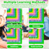 12X12 Multiplication Chart and Math Addition Table Toys - Stress Relief Fidget Bubble Game Learning Toys