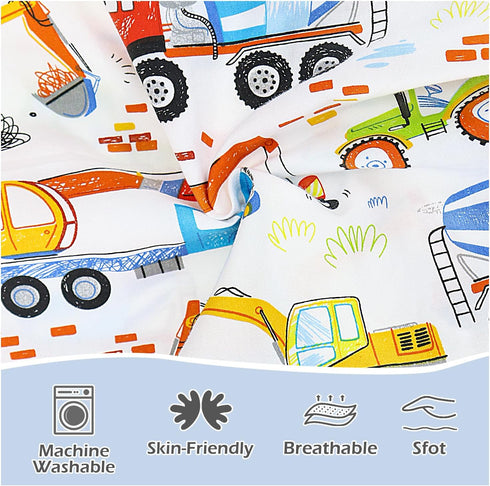 2 Pack 52in 28in Crib Sheets x | Bedding for Cot Bed Soft Breathable Cotton Sheets for Standard Crib and Toddler