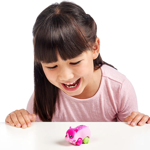 Little Live Pets Lil' Hamster: Strawbles, Interactive Toy Hamster with Sounds and Movements, Soft Flocked, Batteries