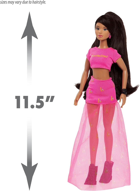 Lola Latina 11.5-inch Fashion Doll and Accessories - Latinistas Dolls for Ages 3+ by Purpose Toys