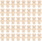 HyDren 40 Pcs Mini Bear Toy, 4.7 Inch Stuffed Tiny Bear Keychain, Soft Plush Bear Doll for Kids DIY Party Favor