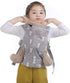 GAGAKU Soft Baby Doll Carrier for Girls - Gray Rabbit Design
