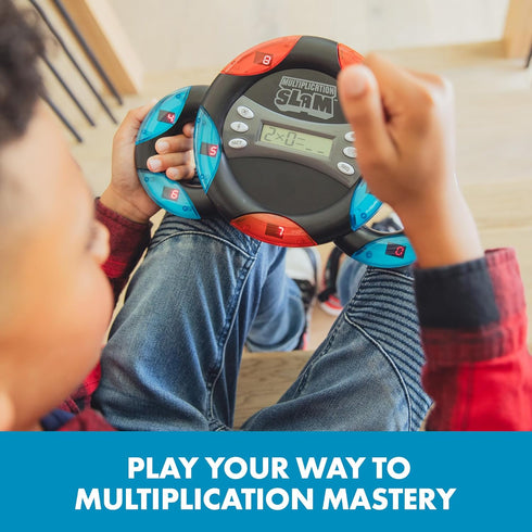 Educational Insights Multiplication Slam Electronic Math Game, Handheld Math Game for Kids Ages 8+