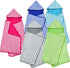 Aqua Hooded Cotton Towel for Babies by Green Sprouts