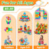 Magnetic Tiles - 100PCS Magnet Building Blocks for Kids, Educational Sensory Toys, Montessori Stacking Gift for Ages 3-7