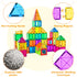 cossy 120Pcs Magnet Tiles Magnetic 3D Building Blocks Set for Kids 3+ with Stronger Magnets, Educational Construction