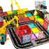 Magnetic Tiles Road Set with Crane for Kids Ages 3-5 4-8 5-7
