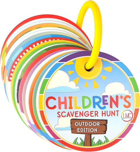 Children's Scavenger Hunt: Outdoor Edition | Toddler Activities for Kids 2-3 Years Old & Up.