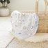 Sweet Jojo Designs Star and Moon Baby Girl Swaddle Blanket Jersey Stretch Knit for Newborn or Infant Receiving Security
