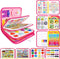 Toddler Busy Board Montessori Toys, 12-Page Busy Book for Kids, Quiet Educational