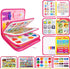 Toddler Busy Board Montessori Toys, 12-Page Busy Book for Kids, Quiet Educational