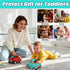 IOMDRWU 1-3, 6-9-12-18 1st 1-2 Inertial Push and Go Cartoon Car Toys for Toddlers Friction Powered Race Vehicles