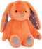B. toys 12-Inch Plush Bunny - Super Soft Stuffed Animal, Washable Rabbit Toy for Babies, Toddlers, Kids - Coral Cutie