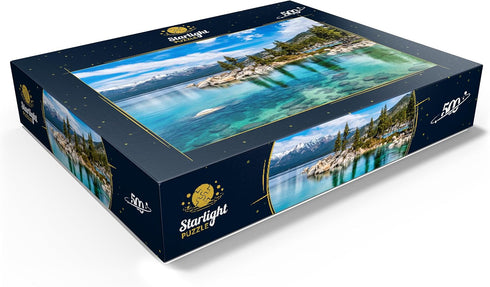 500 MyPuzzle The Beautiful Crystal Clear Waters of Lake Tahoe - Premium Piece Jigsaw Puzzle for Adults