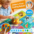 3-5, Apitor Robot Bear Screen-Free Coding Robot for Kids Ages First Coding Toy with Lights, Sounds & Alphabet Map, STEM