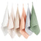 Konssy 6 Pack Baby Muslin Washcloths for Unisex 100% Cotton Wash Cloth