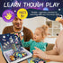3-5 38 16 3+ Space Magnetic Travel Game Montessori STEM Quiet Toys for Toddlers with Magnets & Activity Cards