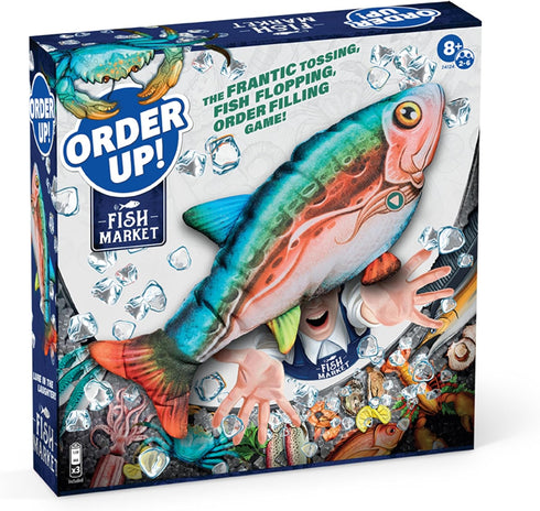 Order Up Fish Market Card Game - Fun Cooperative Family Board Game