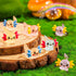 FFNIU 96Pcs Luminous Mini Resin Axolotl, Miniature Axolotl Figurines, Glow in The Dark Tiny Axolotls Ornament