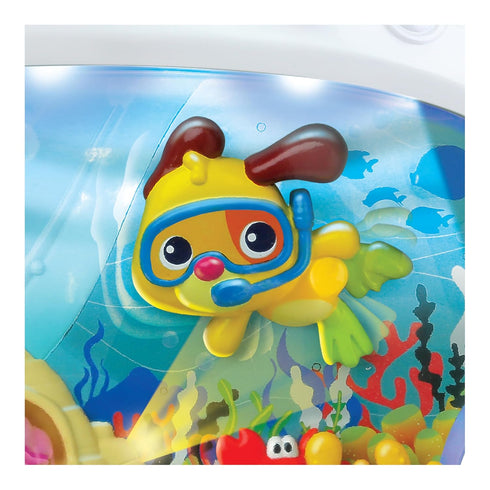 3-in-1 winfun Soothing Seas Nightlight with Music Box Projector, and Soft Glowing Light - Calming Lullabies