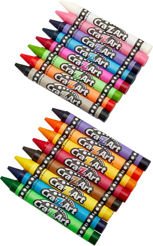 16ct 3 Cra-Z-Art Washable Jumbo Crayons, Easy Clean Up, Back To School Supply, Creative Fun for Children, Ages and Up