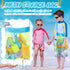 FHOZGECY 2 1 4-8 Beach Toys, Sand Toys for Kids Boys and Girls with in Construction Vehicles, Collapsible Bucket, Sand