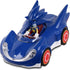 NKOK Sonic The Hedgehog All Stars Racing Pull Back Action, Speed Star by Tails, No Batteries Required
