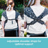 Packable 4 JJ Cole Luma Carrier -Position Baby Carrier - Compact Travel Bag