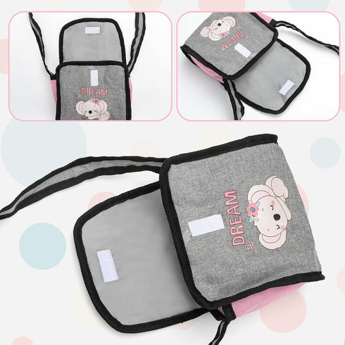 Playset Set Set deAO Baby Doll Accessories Baby Doll Crib High Chair Diaper Bag Nursery Baby Doll Furniture Pretend
