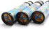 3 Pack Magic Kaleidoscope Toy for Kids Adults 3D Mirror Lens Kaleidoscope Party Favors (Blue)