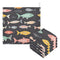 YETTASBIN Fish Muslin Baby Hand Washcloths, Soft Cotton Bath Face Towel, 4 Layers