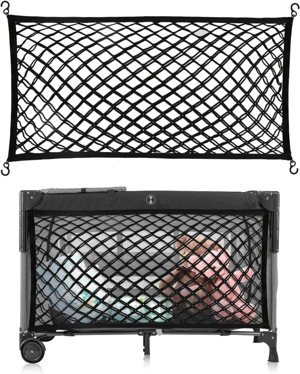 Stroller Wagon Cargo Net, Baby Stroller Organizer Mesh for Extra Storage Space, Compatible with WONDERFOLD Models