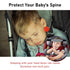 3 Pieces Baby Car Seat Head Support - Head Band Strap Headrest, Sleep Sling Sleep Locator for Infants and Toddlers Cute