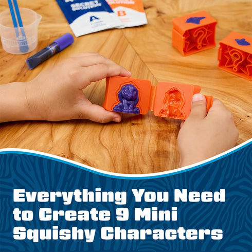 9 Elmer's Squishies Minis Make Your Own Squishies Kit, Creates Characters, DIY Activity - Perfect for Stress Relief