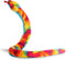 Aurora Playful Snake Rainbow Stuffed Animal - Eye-Catching Designs - Versatile Fun