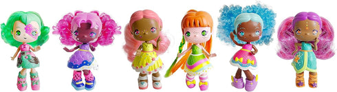 Sugar Surprise Collectible Dolls, 10 Surprise Pieces, Reusable Fluff & Mold Accessories, Sensory Play,