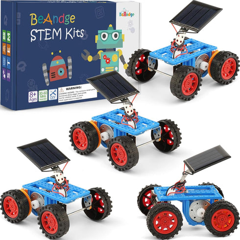 Bulk STEM Solar Robot Kits, STEM Building Toys for 8 9 10