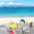 6-Piece Garden Tools Set for Kids, Beach Sandbox Toy Including Scoop, Trowel, Spoon, Fork, Rake & Shovel